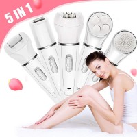 Direct factory price customize waterproof facial cleansing brush electric beauty equipment best 5 in 1 facial wash brush