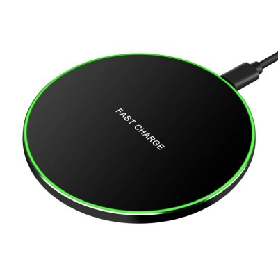 New Product Cell Phone Mini Qi Certified Mobile Fast Wireless Charger, Portable 10W Wireless Charger for Samsung For iPhone