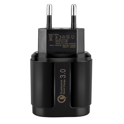 Hot Fast Travel Charger Adapter Quick Charging qc3.0 usb Wall charger for mobile Phone EU US